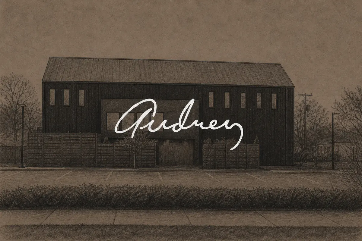 Illustrated exterior of Audrey in Nashville