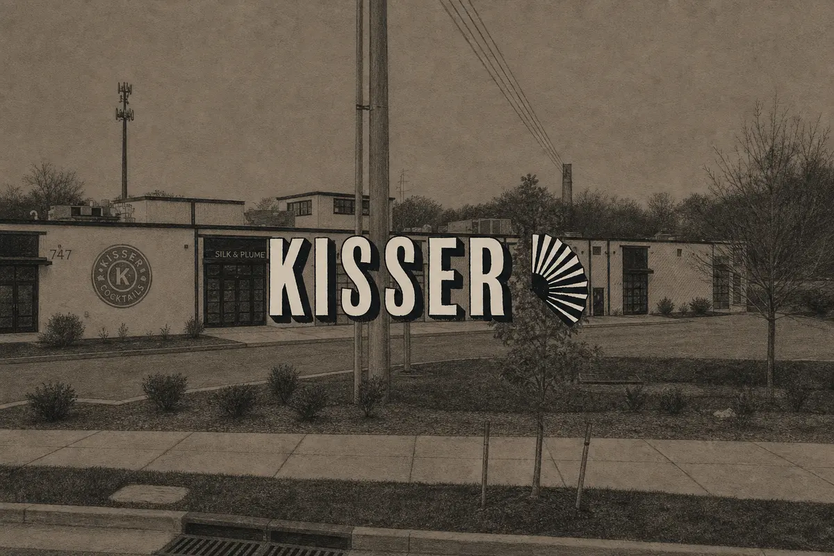 Illustrated exterior of Kisser in Nashville