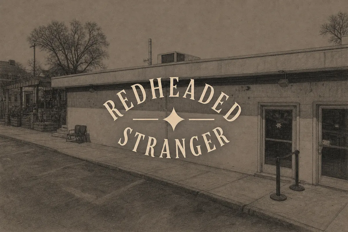 Illustrated exterior of Redheaded Stranger in Nashville